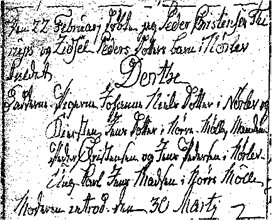 Dorthe Pedersdatter